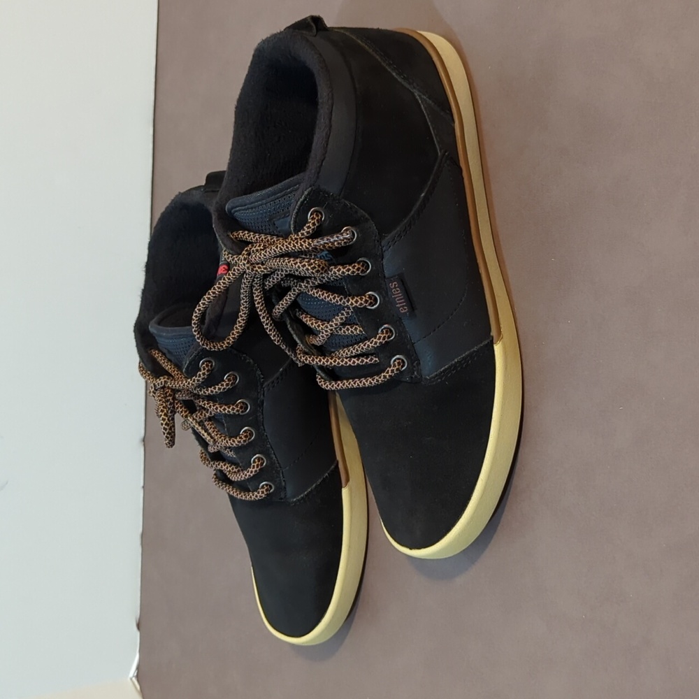Etnies Jefferson MTW men 7.5 woman 9 black tan 3m thinsulate water resistant